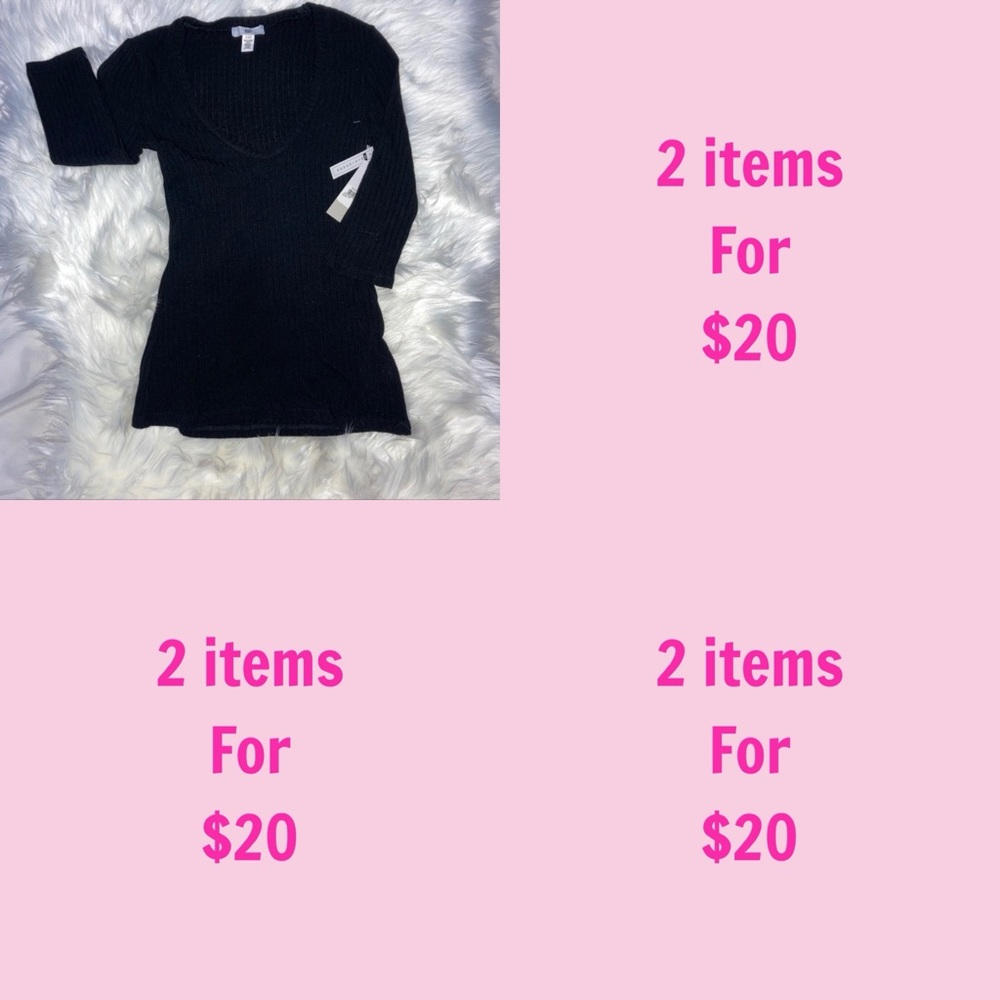 BP Womens Black Short Sleeve Scoop Neck Pullover Fitted Tunic Top Size XXS